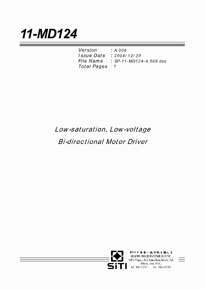 MD124_5415387.PDF Datasheet