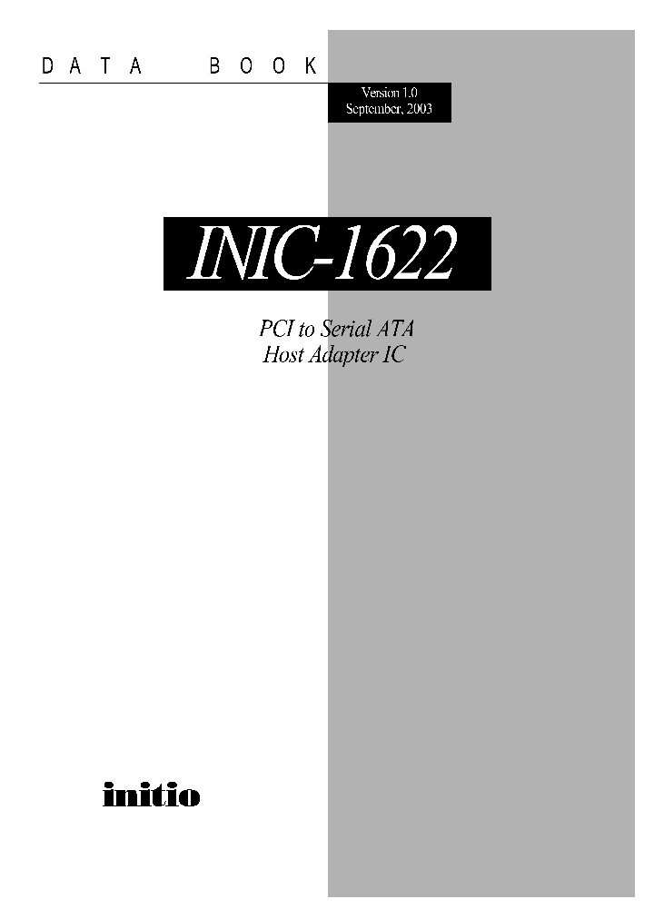 INIC-1622_5415696.PDF Datasheet