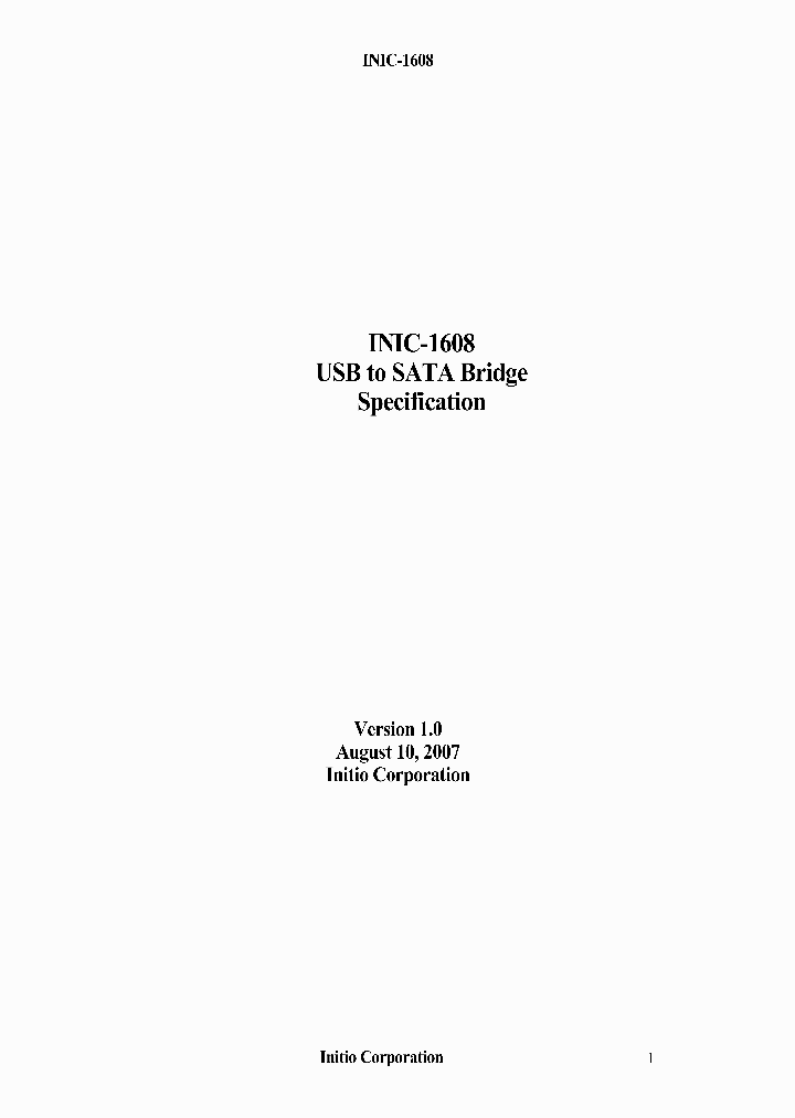 INIC-1608_5415702.PDF Datasheet