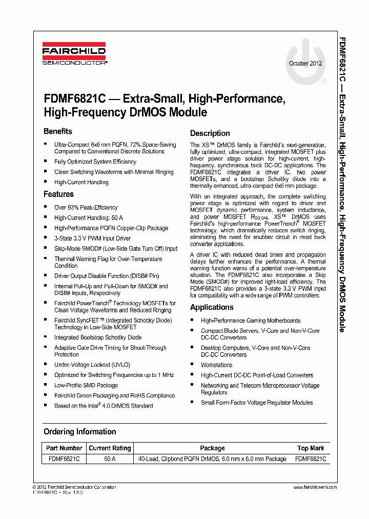 FDMF6821C_5417055.PDF Datasheet
