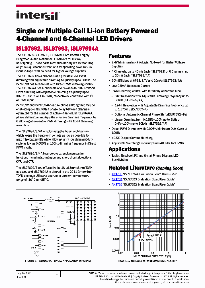ISL97694AIRT-EVZ_5417269.PDF Datasheet