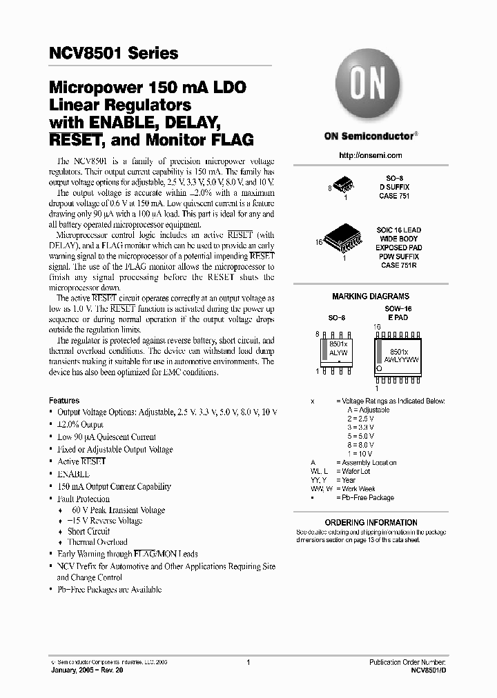 NCV8501DADJR2_5418516.PDF Datasheet