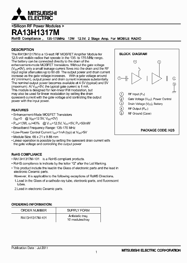 RA13H1317M11_5421129.PDF Datasheet