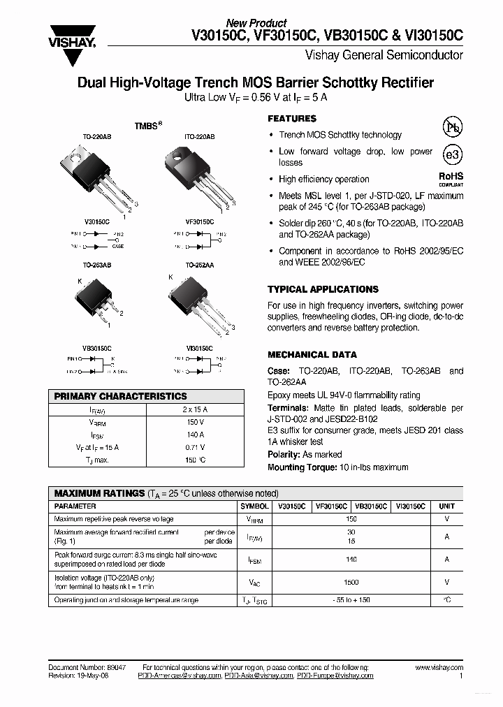 VF30150C_5421163.PDF Datasheet