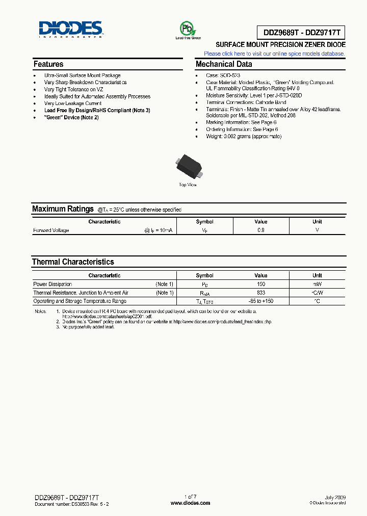 DDZ9689T-7_5424387.PDF Datasheet