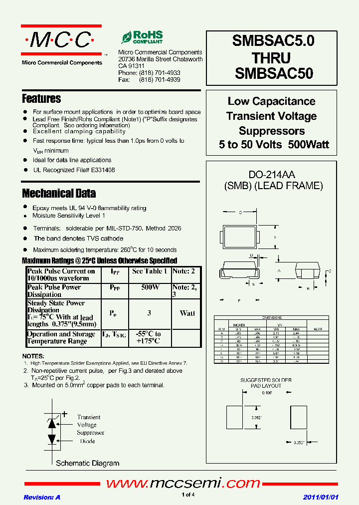 SMBSAC5011_5425218.PDF Datasheet