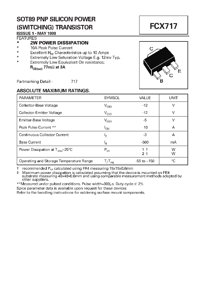 FCX717_5425596.PDF Datasheet