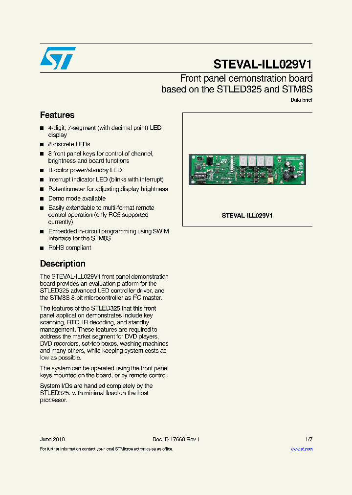 STEVAL-ILL029V1_5425723.PDF Datasheet