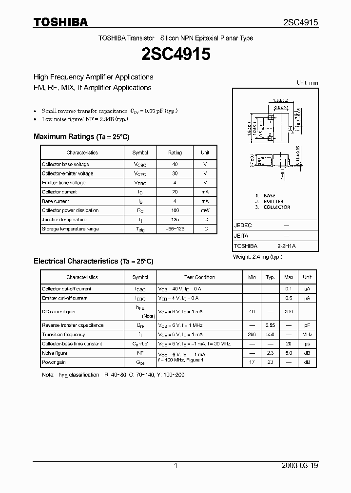 2SC4915_5426541.PDF Datasheet