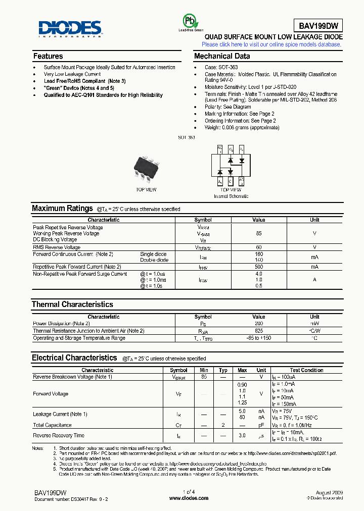 BAV199DW09_5426566.PDF Datasheet