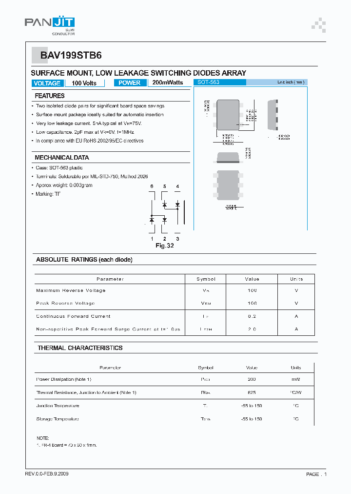 BAV199STB6_5426580.PDF Datasheet