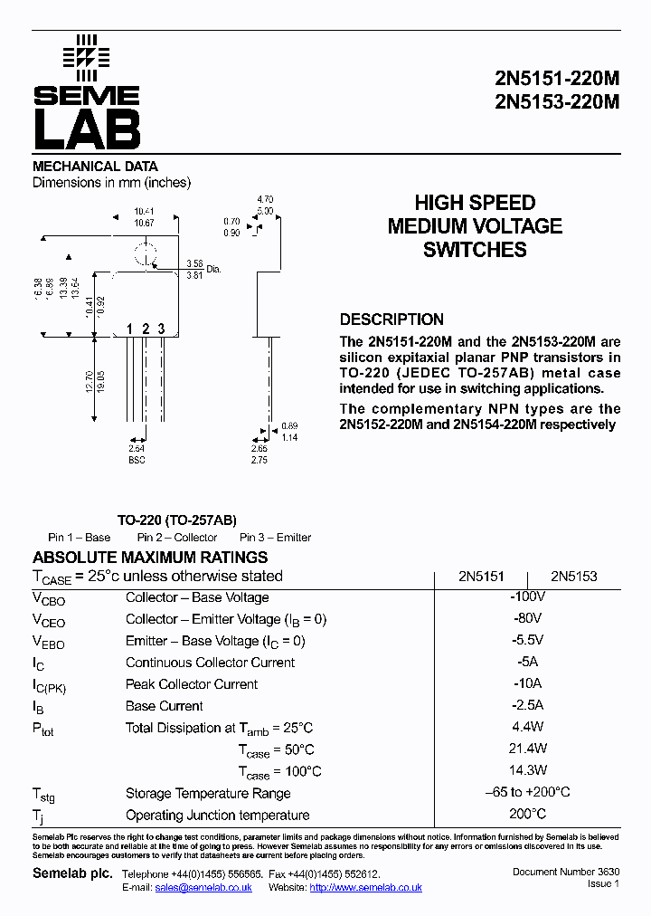 2N5151-220M_5427464.PDF Datasheet