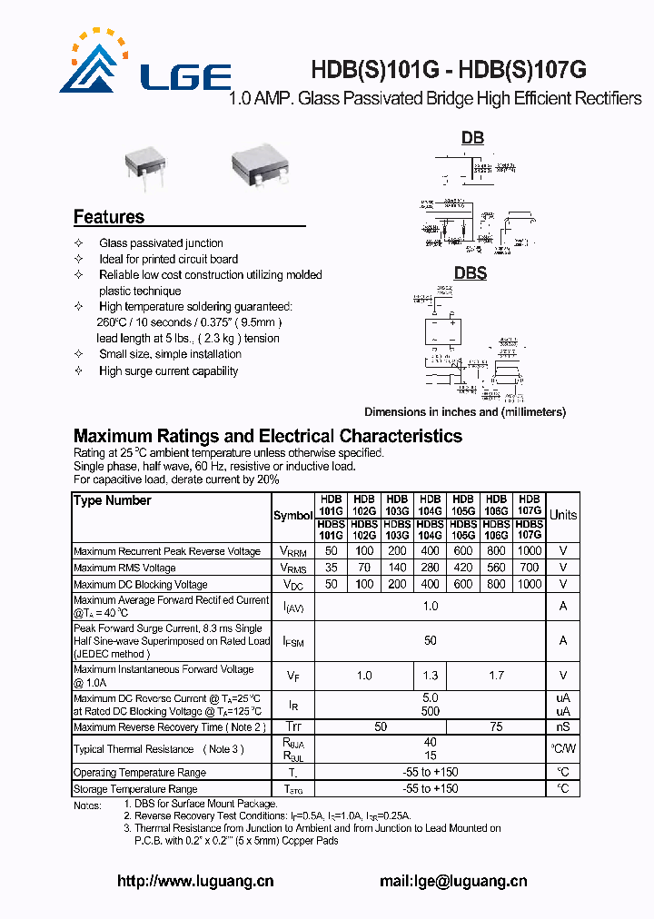 HDB101G_5427541.PDF Datasheet