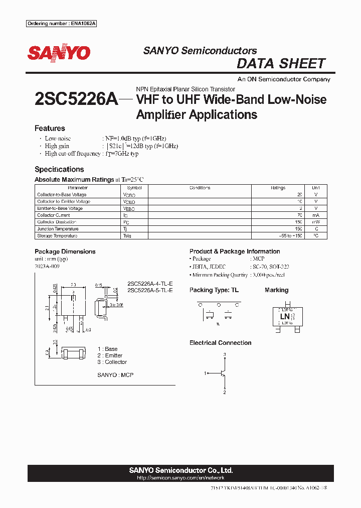 2SC5226A_5428711.PDF Datasheet