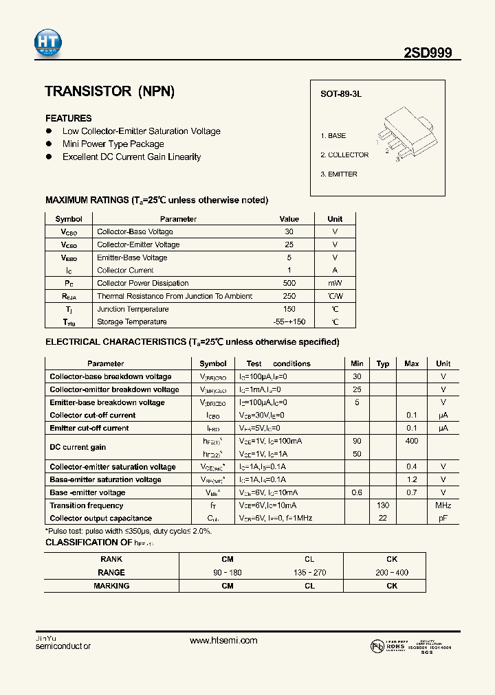 2SD999_5429433.PDF Datasheet