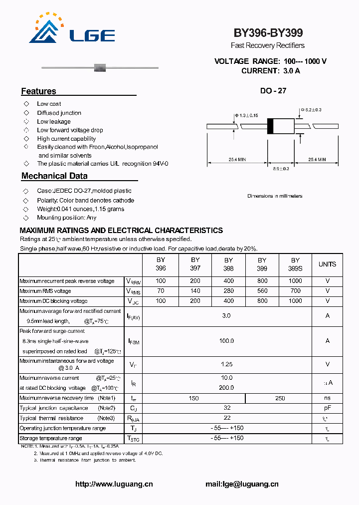 BY399S_5431450.PDF Datasheet