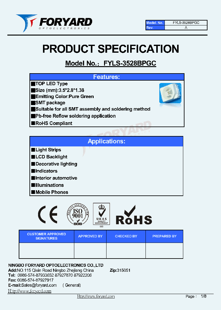FYLS-3528BPGC_5436773.PDF Datasheet