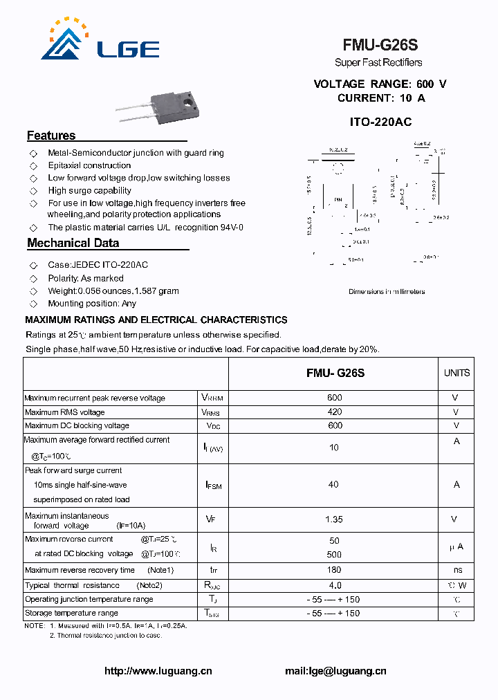 FMU-G26S_5436191.PDF Datasheet