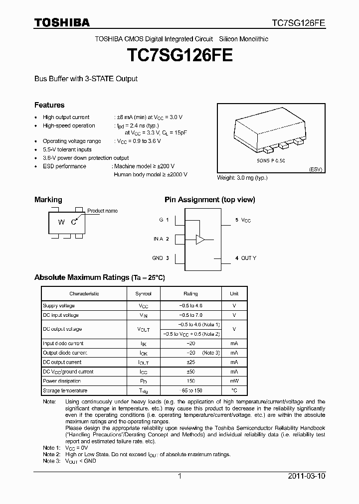 TC7SG126FE11_5436973.PDF Datasheet