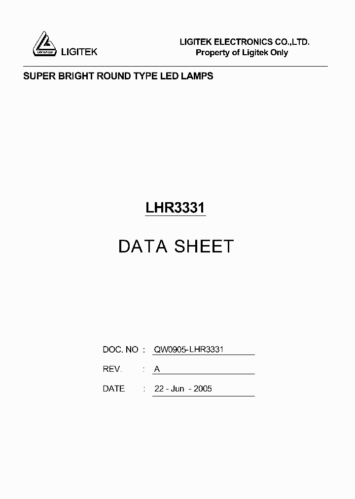 LHR3331_5436930.PDF Datasheet