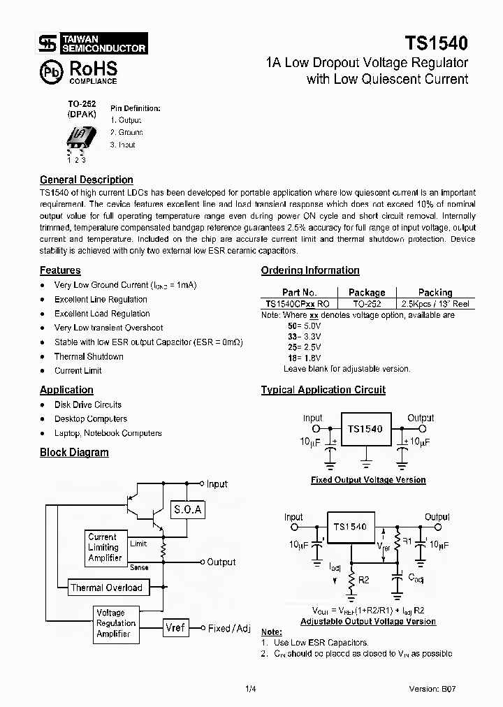 TS1540CPXXRO_5438036.PDF Datasheet