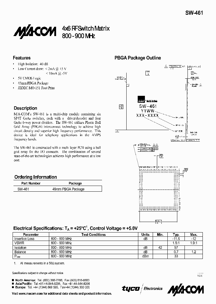 MATRIX_5443845.PDF Datasheet