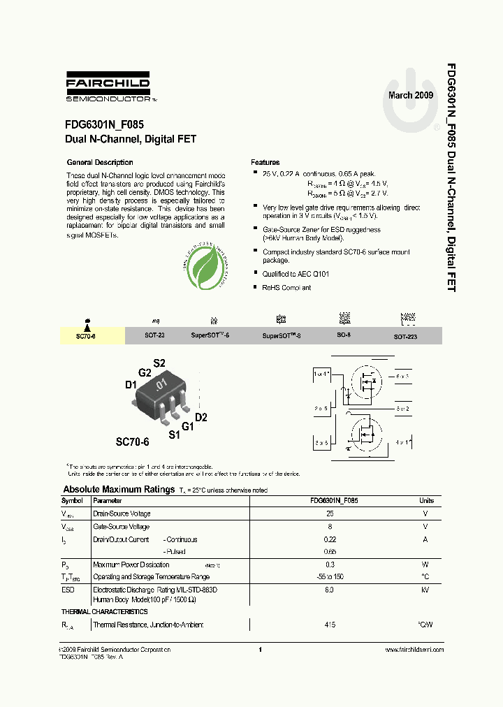 FDG6301N09_5441953.PDF Datasheet