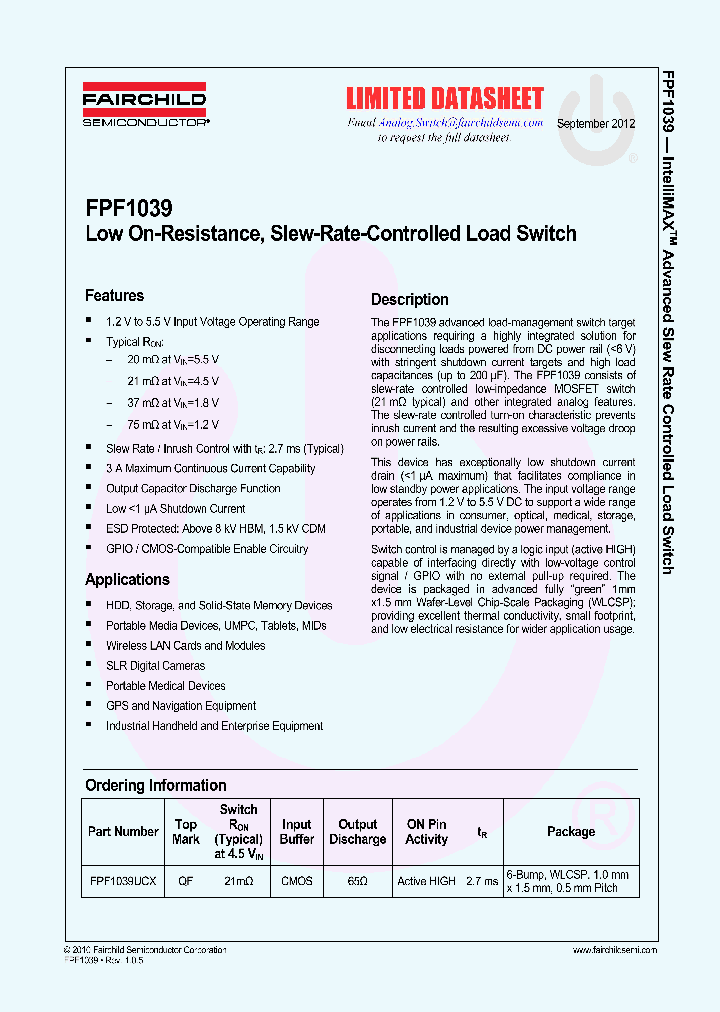 FPF1039_5444331.PDF Datasheet