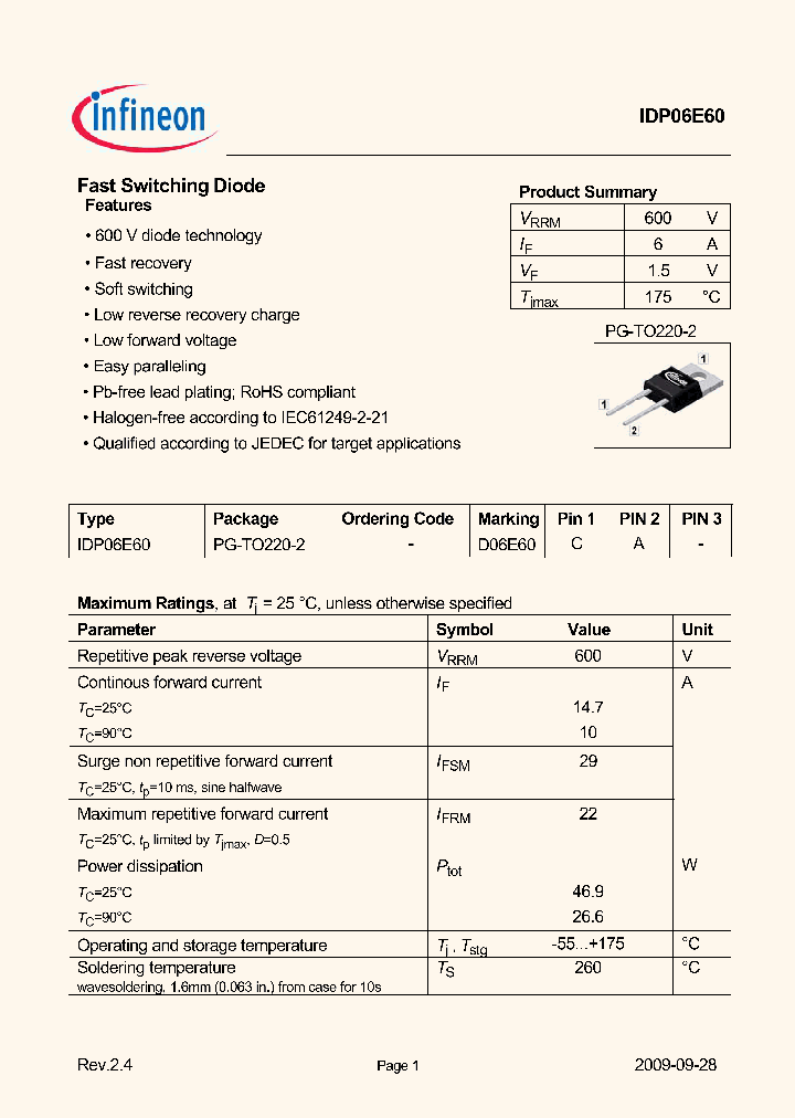 IDP06E60_5449389.PDF Datasheet
