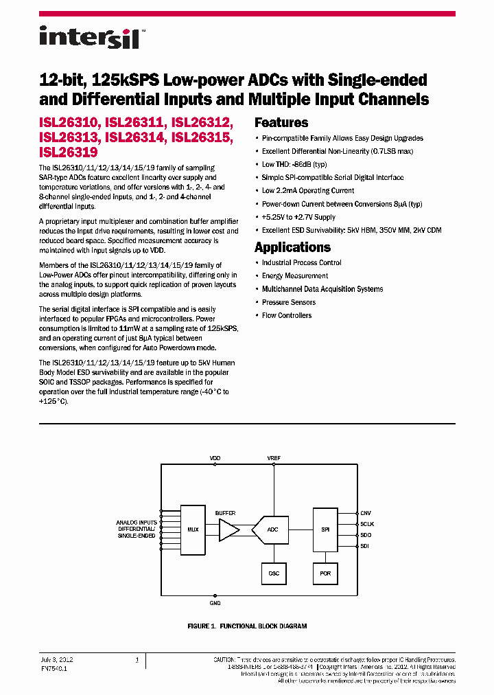 ISL26312FVZ_5460128.PDF Datasheet