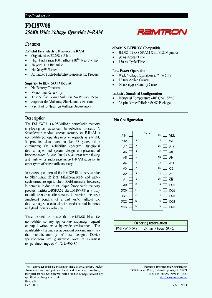 FM18W08_5463427.PDF Datasheet