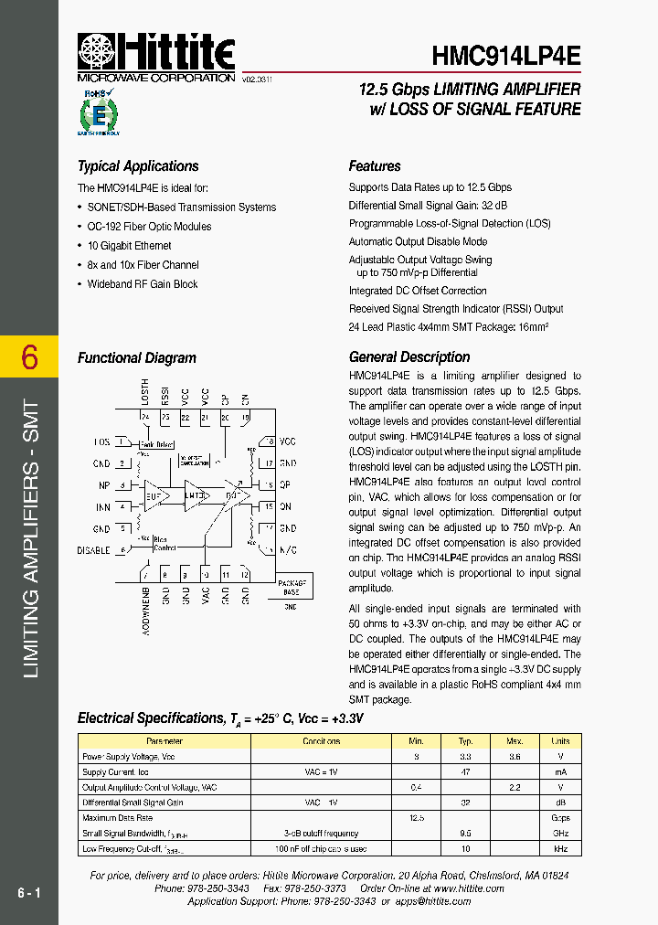 HMC914LP4E_5463640.PDF Datasheet