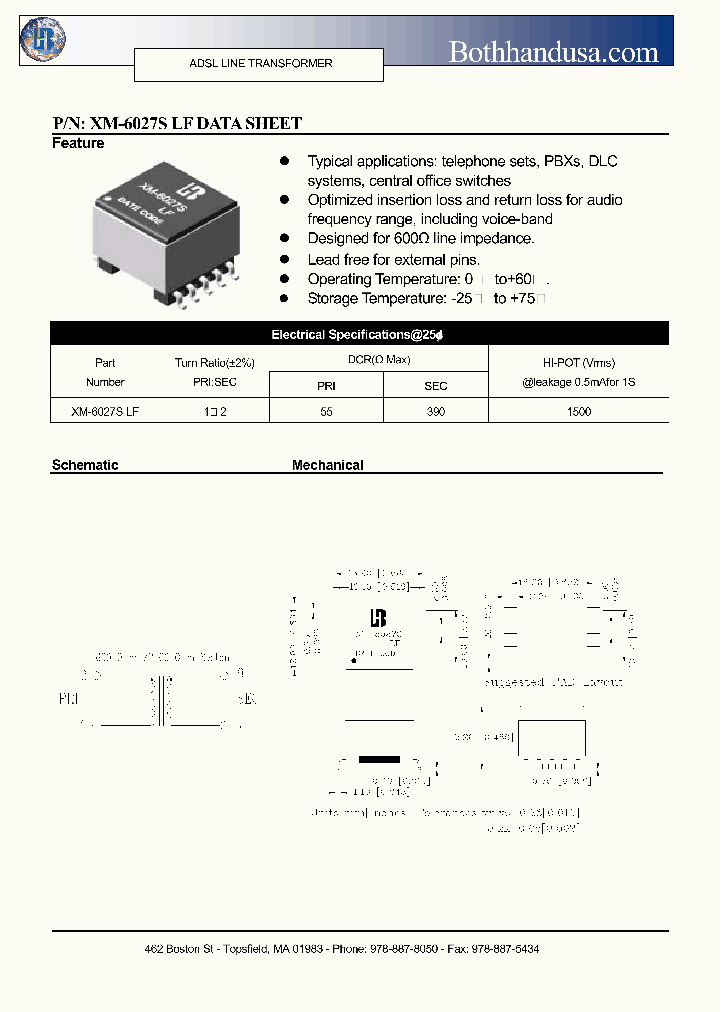 XM-6027SLF_5464100.PDF Datasheet