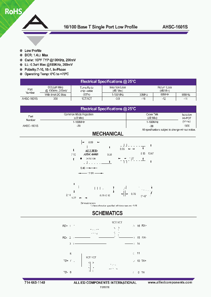 AHSC-1601S_5465257.PDF Datasheet