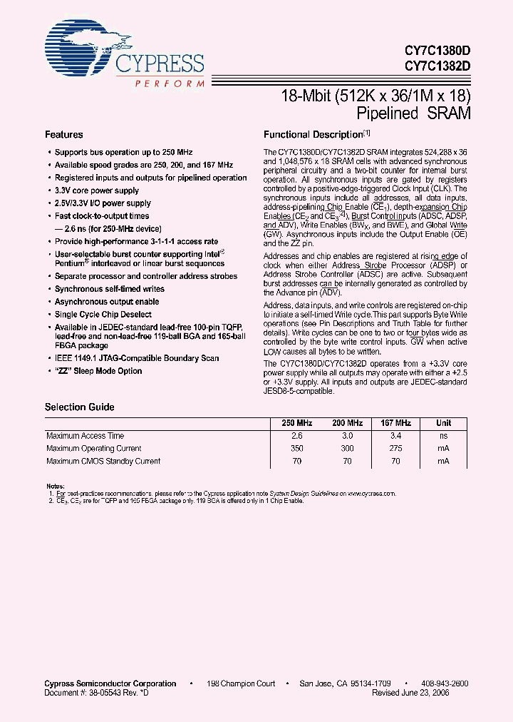 CY7C1380D_5468907.PDF Datasheet