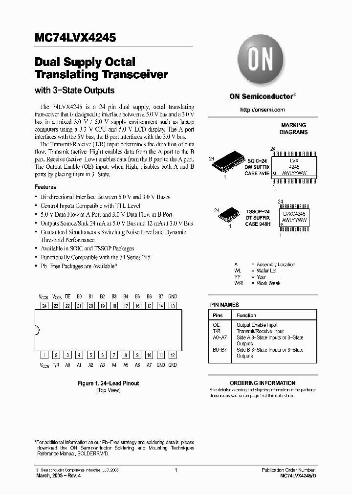 MC74LVX4245DWG_5462711.PDF Datasheet