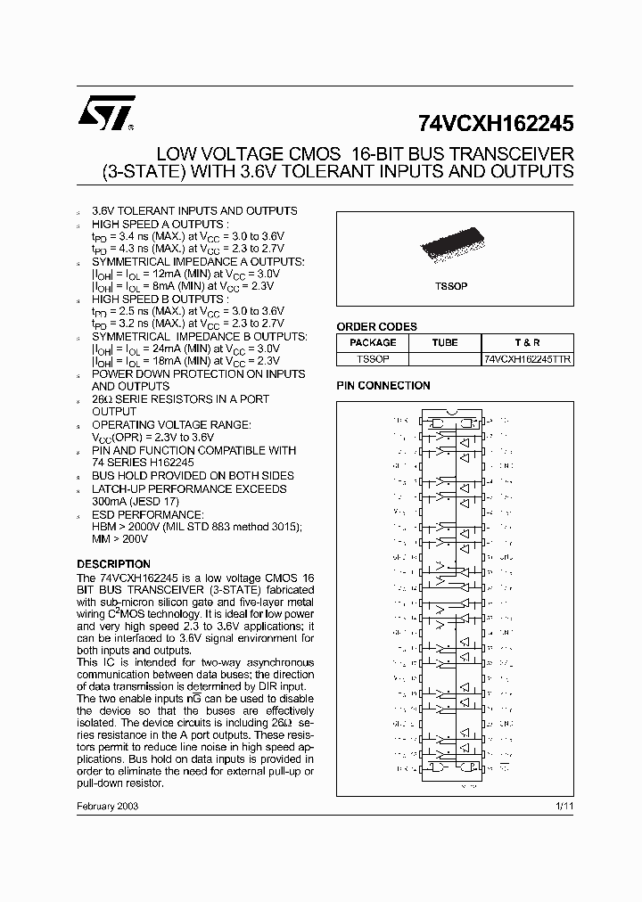 74VCXH162245TTR_5469589.PDF Datasheet