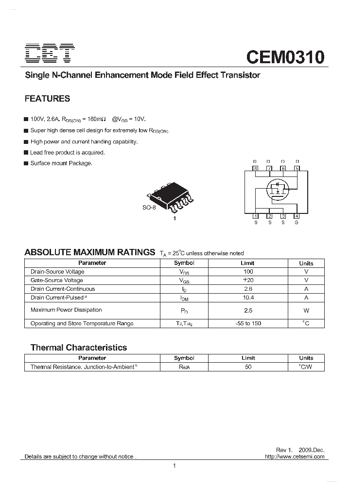 CEM0310_5470351.PDF Datasheet