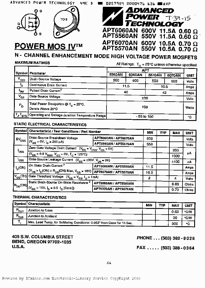 APT6060AN_5461927.PDF Datasheet