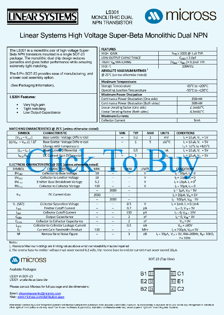 LS301SOT-23_5471202.PDF Datasheet