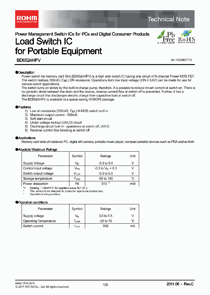 BD6524HFV11_5474470.PDF Datasheet