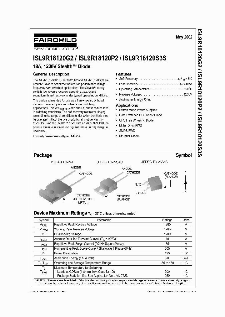 ISL9R18120G2_5474874.PDF Datasheet