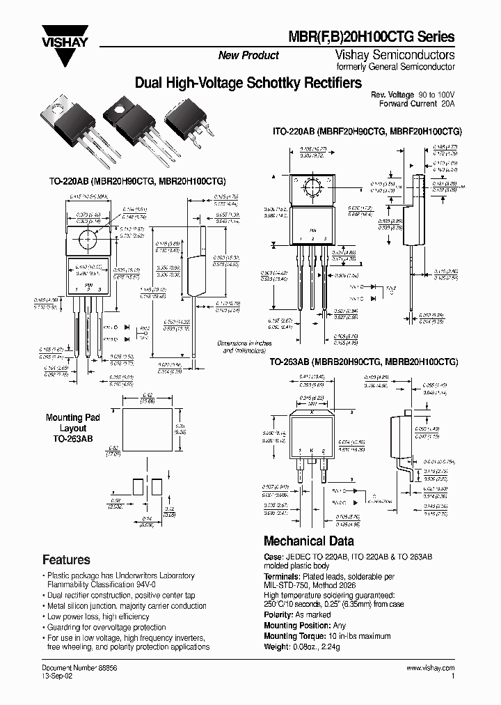 MBR20H90CTG_5477019.PDF Datasheet