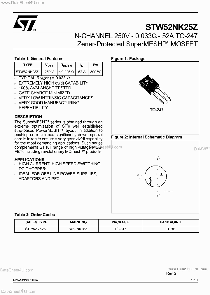 STW52NK25Z_5479049.PDF Datasheet