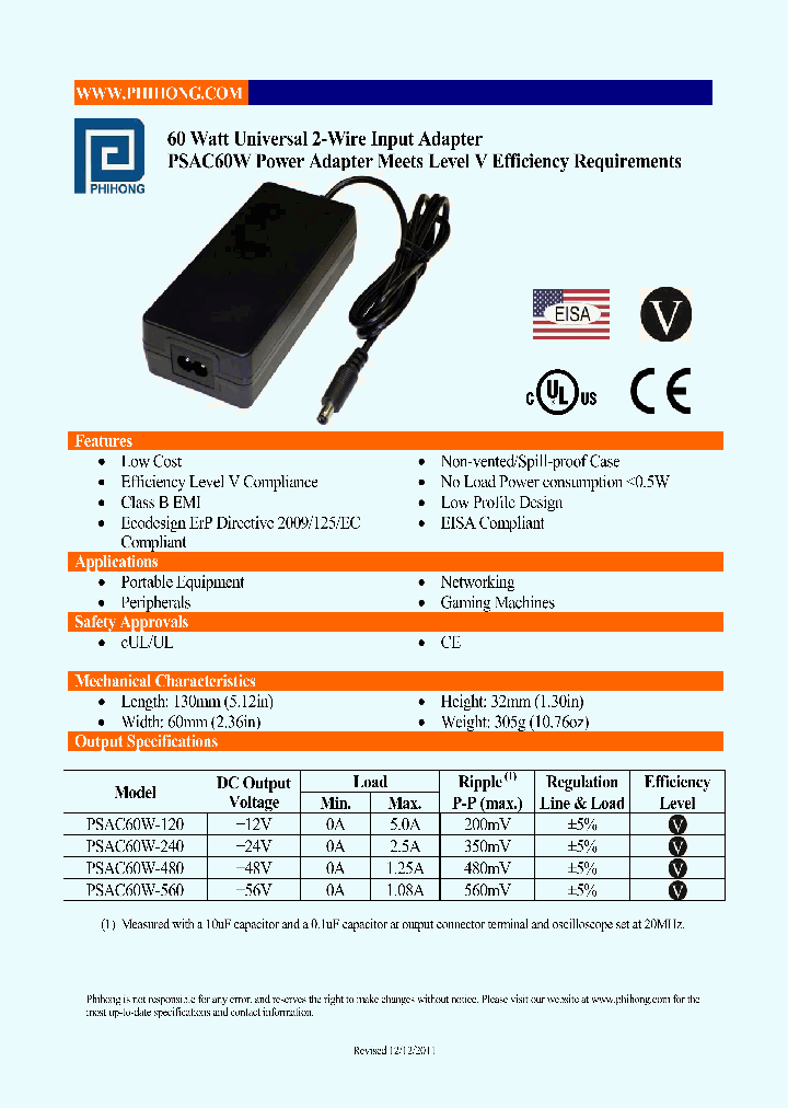 PSAC60W-240_5480319.PDF Datasheet