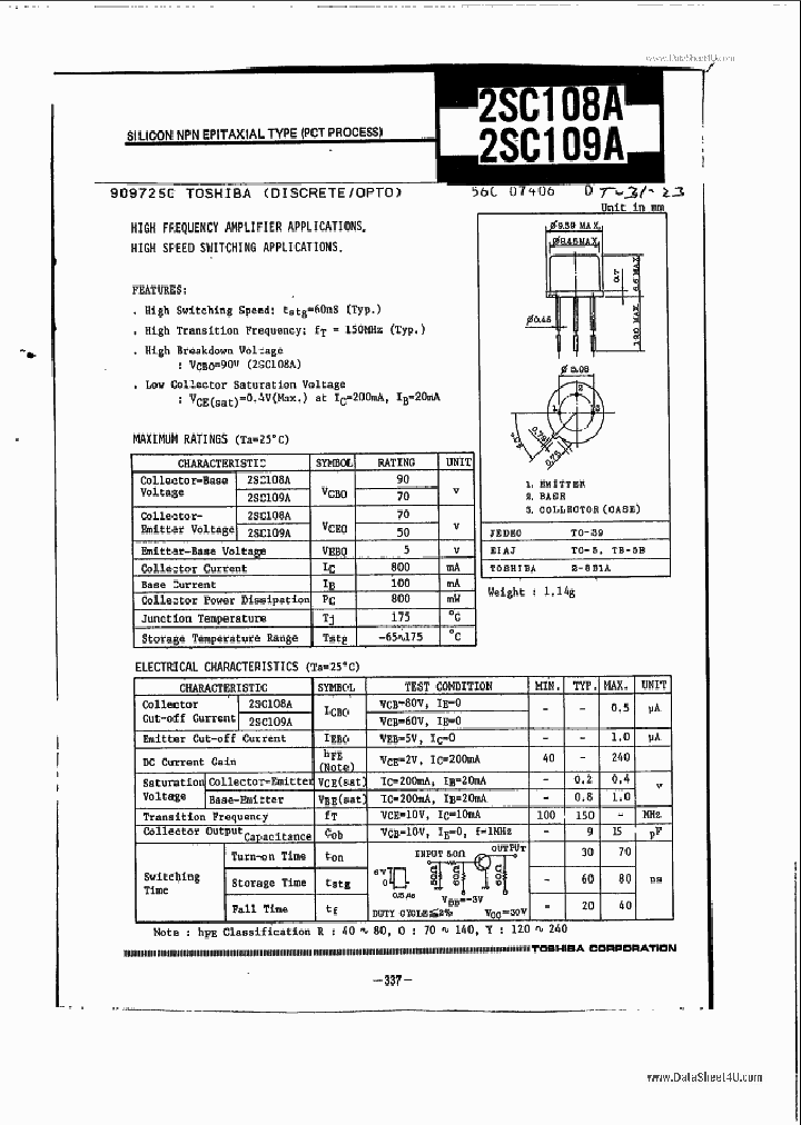 C109A_5481669.PDF Datasheet