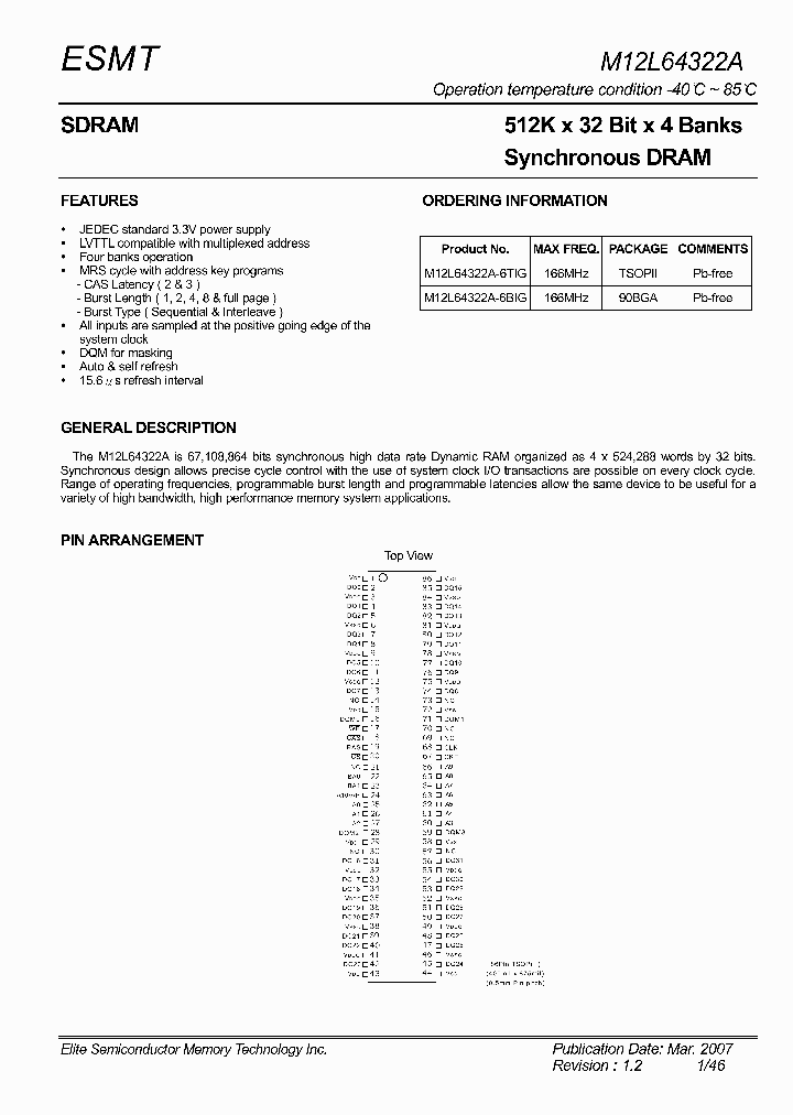 M12L64322A-6BIG_5482079.PDF Datasheet