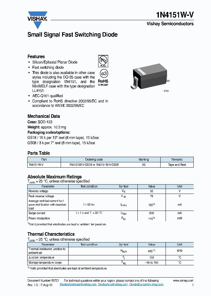 1N4151W-V12_5482327.PDF Datasheet