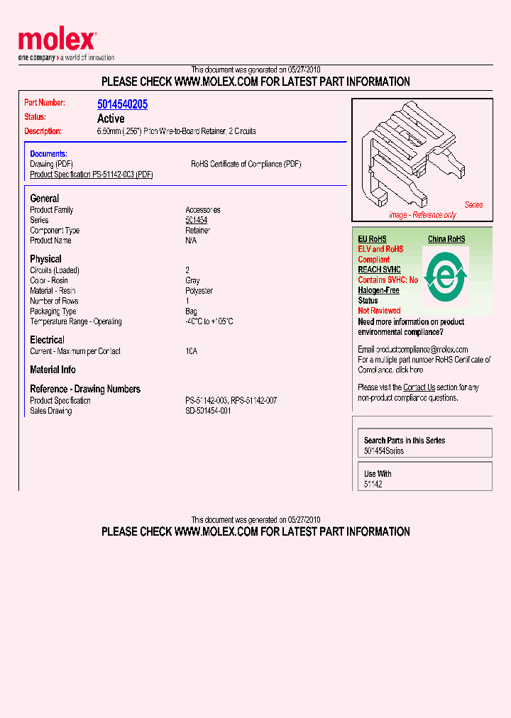 501454-0205_5482372.PDF Datasheet
