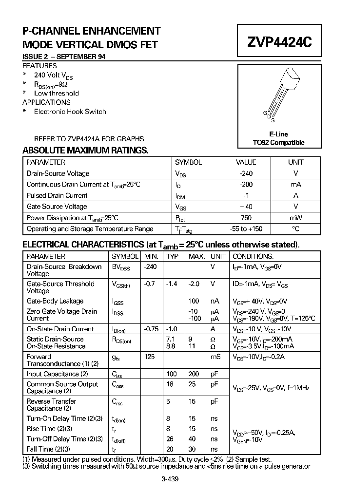 ZVP4424C_5482599.PDF Datasheet